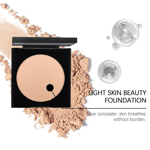 Vitamin E Light Skin Beauty Foundation Hyaluronic Acid Moisturizing Concealer Brightening Even Tone Lightweight Long Wear Flawless Face Base Makeup
