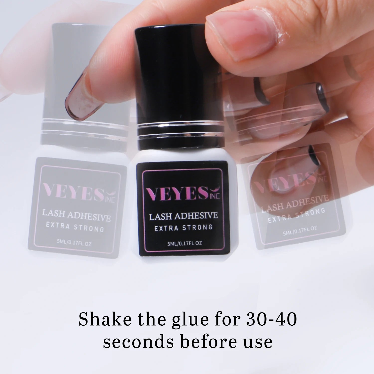 Veyes Inc Eyelash Extensions Glue Shipping from US Items Veyelash Extra Strong Lash Glue 8 Weeks Retention Makeup Tools