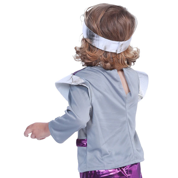 Eraspooky Toddler Astronaut  Halloween Costume For boyRetro Robot Costume Boy Spaceman Costumes Robot Cosplay Carnival