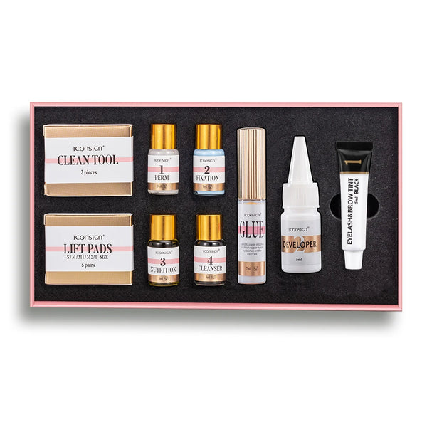 Dropshipping ICONSIGN Lash Lift Kit And Brow Dye Tint Kit Lifting Eyelashes Brow Lift Brow Dye Tint Lash Lifting Kit Eye Makeup