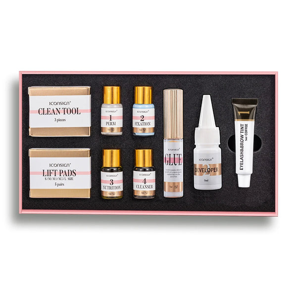 Dropshipping ICONSIGN Lash Lift Kit And Brow Dye Tint Kit Lifting Eyelashes Brow Lift Brow Dye Tint Lash Lifting Kit Eye Makeup