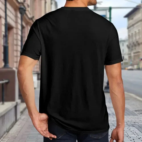 Plus Size, Funny Wedding Humor T-shirt- Worst Husband Design- Couple Style Black T-shirt- Heavyweight Pre-shrunk Street Style Top- Anniversary Gift for Couples- a Fun Gift for Your Husband, PLUS SIZE - Regular Fit Round Neck
