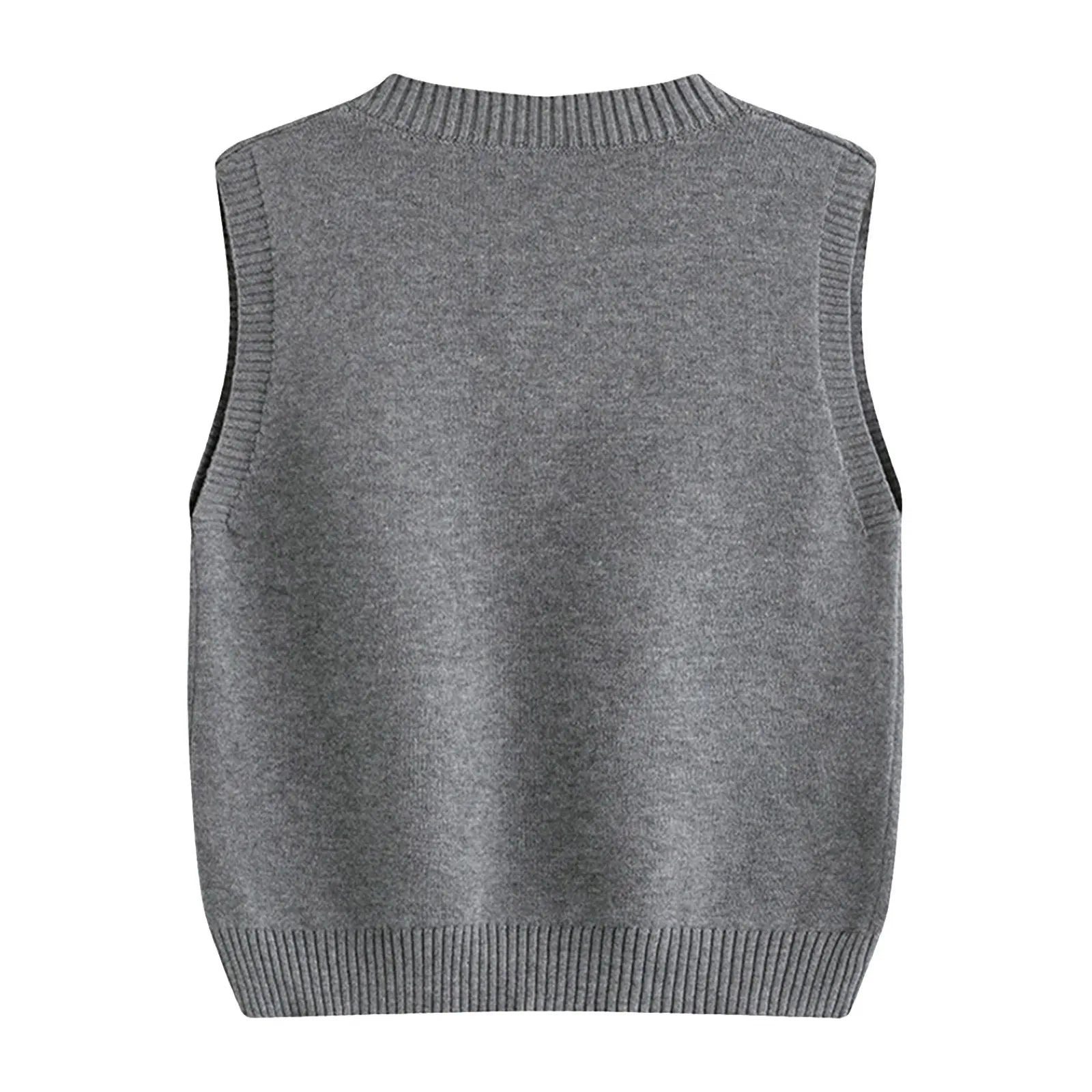 Knit Planets Tee Shirt For Boys Tops Girls Boys Toddlers' V Neck Sweater Vest Childrens Kids Sleeveless Winter Vest Clothes