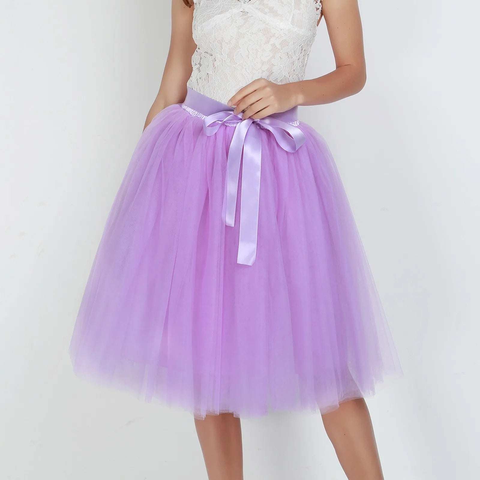 Princess Fairy Tulle Skirt Ballet Dance Tutu Skirts For Women Lolita Petticoat Tulle Party Puffy Skirts Ball Gown Dancewear