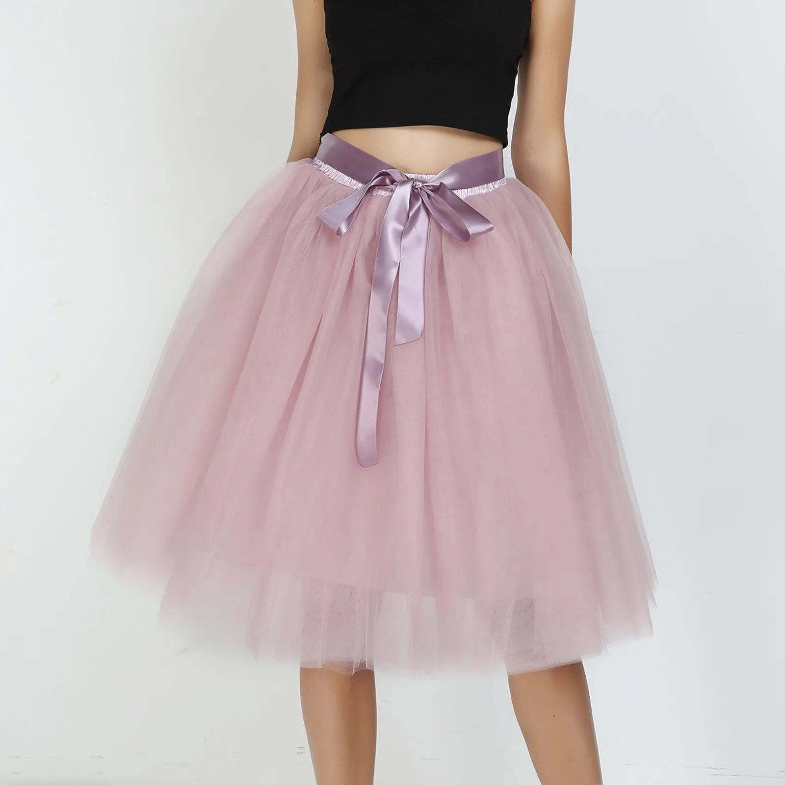 Princess Fairy Tulle Skirt Ballet Dance Tutu Skirts For Women Lolita Petticoat Tulle Party Puffy Skirts Ball Gown Dancewear