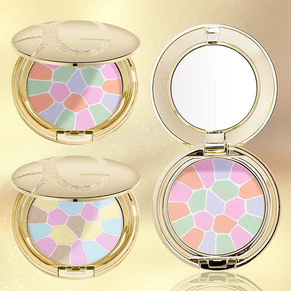1pc Blush Palette Makeup Powder Palette Mineral Glow Pearls Blush Natural Glow Pearls Blush Professional Facial Shimmer/Matte