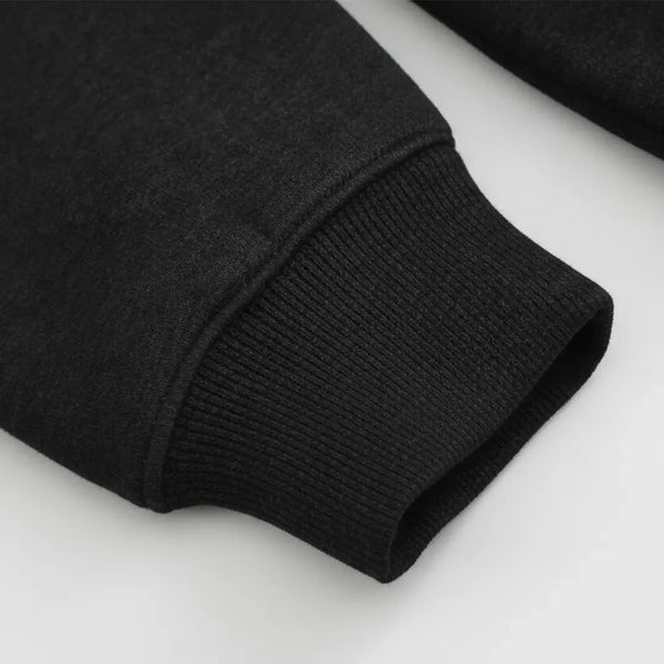 Men's Faith Over Fear Graphic Hoodie - Cotton Blend Black Long Sleeve Pullover Regular Fit | Soft & Breathable Fabric, Durable Print, Everyday Comfort, Machine Washable, Casual Urban Outdoor Commuting