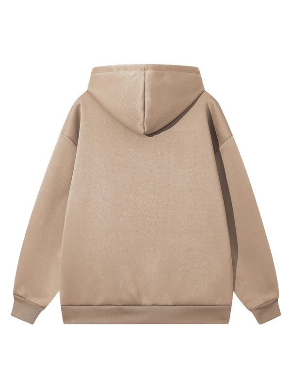 Men's Hoodie Hooded New Spring and Autumn Print Comfortable Pullover Loose Jacket Casual Sports Simple Top, Suitable for Activities Such as Home, Outdoor Sports, Hiking, Tourism, Vacation, Etc